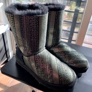 Authentic UGG Bailey Bow Bling